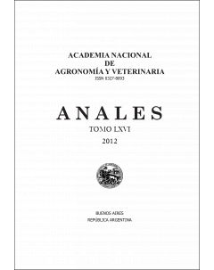 Anales tomo LXVI 2012