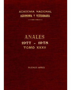 Anales tomo XXXII 1977-1978