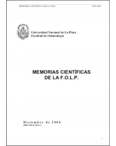 Memorias científicas de la FOLP 2006