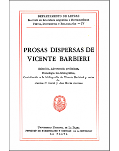 Prosas dispersas de Vicente Barbieri