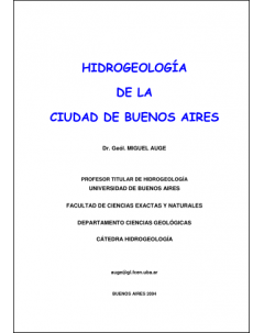 Hidrogeología de la ciudad de Buenos Aires