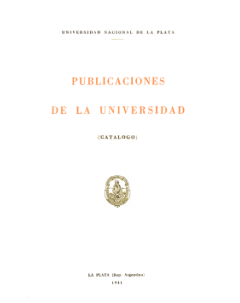 Publicaciones de la universidad (catálogo)