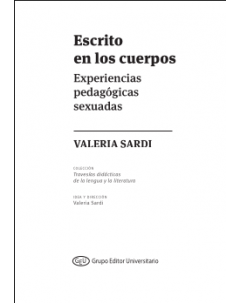 Escrito en los cuerpos: Experiencias pedagógicas sexuadas