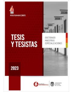 Tesis y Tesistas 2023