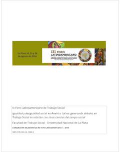 Compilación de ponencias del III Foro Latinoamericano de Trabajo Social