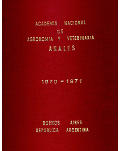 Anales tomo XXIV 1970-1971
