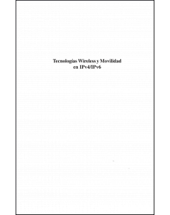 Tecnologías wireless y movilidad en IPv4/IPv6