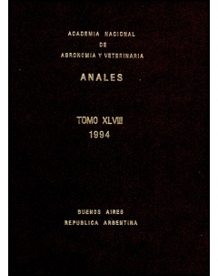 Anales tomo XLVIII 1994