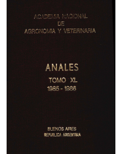 Anales tomo XL 1985-1986