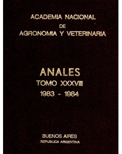 Anales tomo XXXVIII 1983 -1984