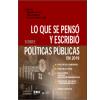 Lo que se pensó y escribió sobre políticas públicas en 2019: Blog de Economía del Sector Público