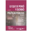 Lo que se pensó y escribió sobre políticas públicas en 2021