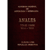 Anales tomo XXXIX 1984-1985