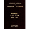 Anales tomo XXXVIII 1983 -1984