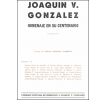 Joaquín V. González: Homenaje en su centenario