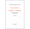 Obras completas de Joaquín V. González: Edición ordenada por el Congreso de la Nación Argentina. Volumen VI