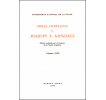Obras completas de Joaquín V. González: Edición ordenada por el Congreso de la Nación Argentina. Volumen XVIII